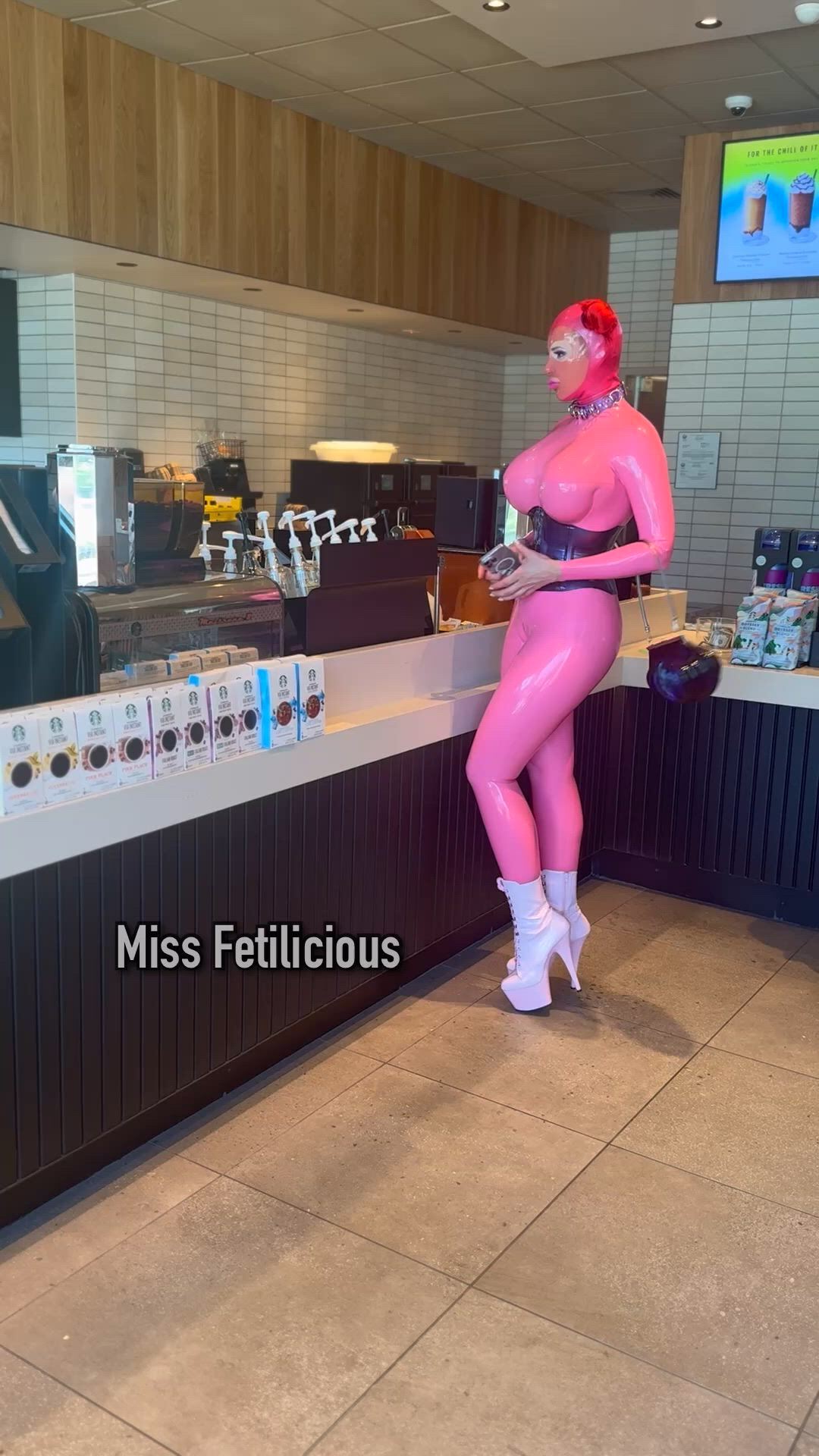 Catsuit porn video with onlyfans model missfetilicious <strong>@mfetilicious</strong>