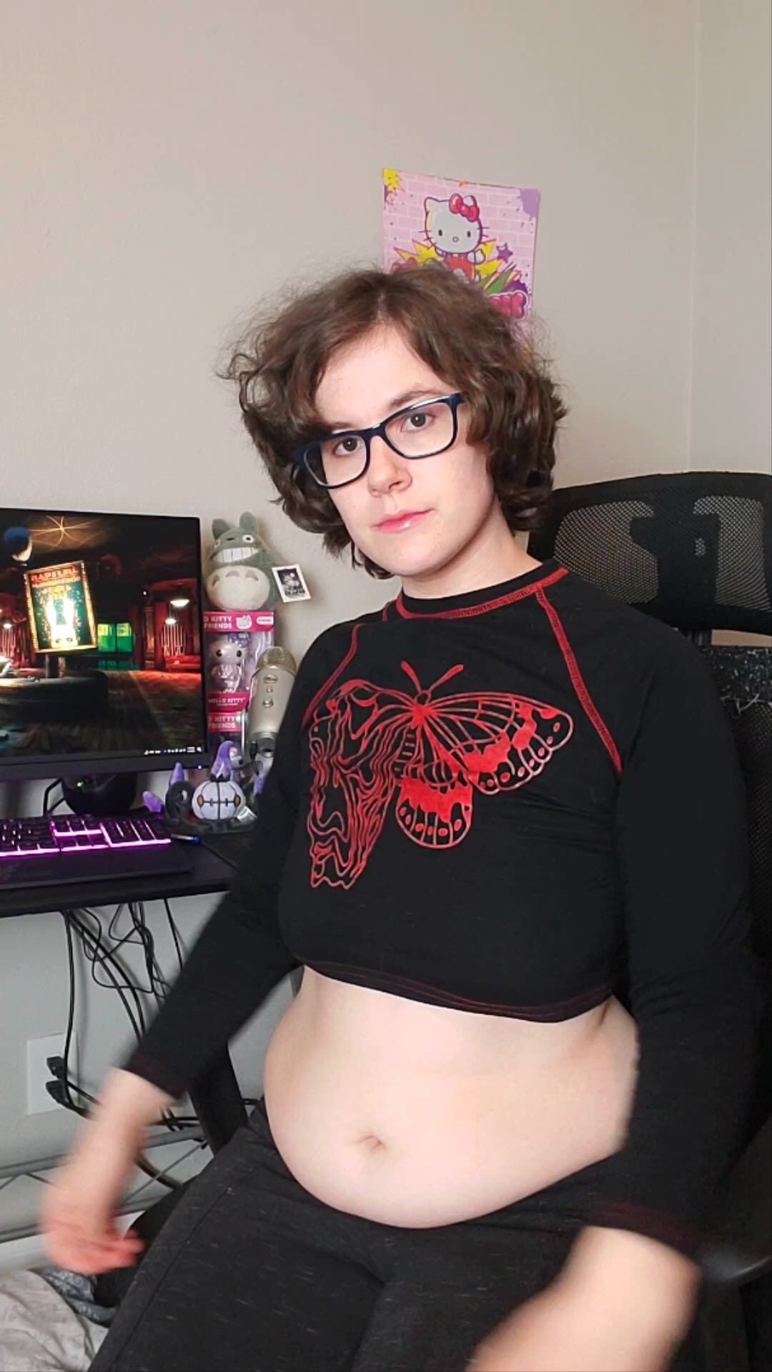 Gamer Girl porn video with onlyfans model elliecharmful <strong>@elliecharmful</strong>