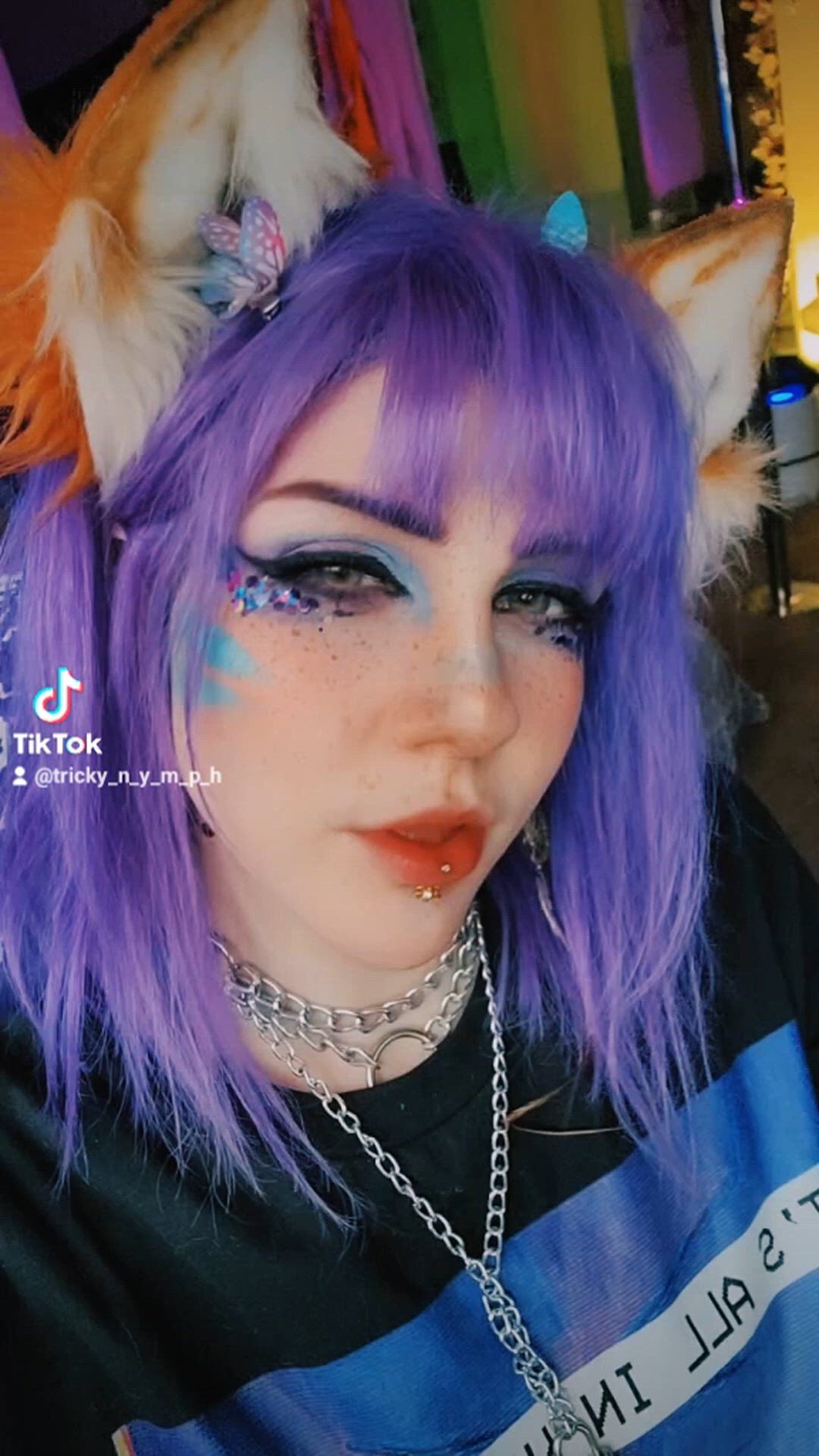 Alternative porn video with onlyfans model trickynymph <strong>@tricky_nymphxxx</strong>