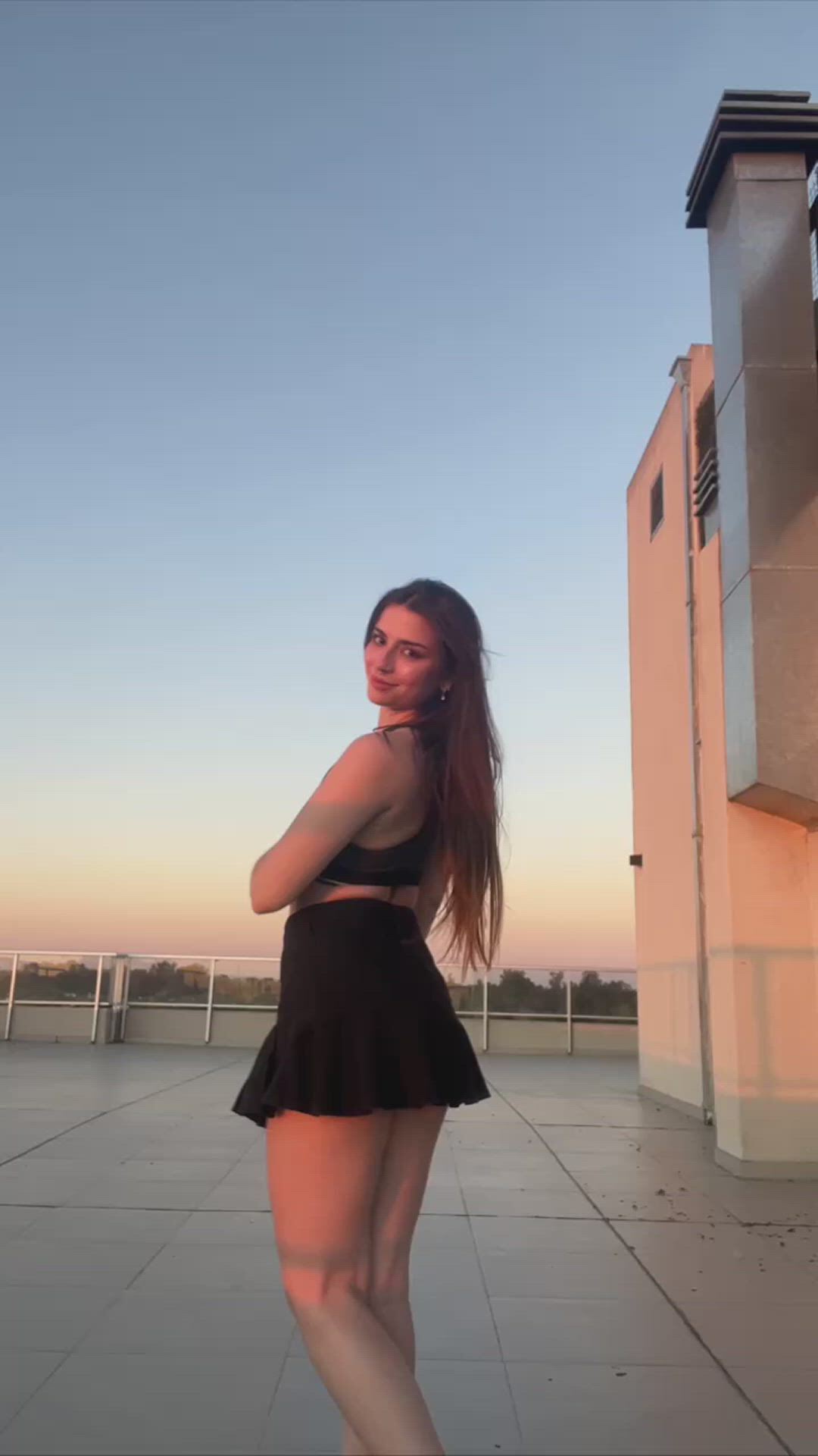 Skirt porn video with onlyfans model ameliababydear <strong>@lolalala23</strong>