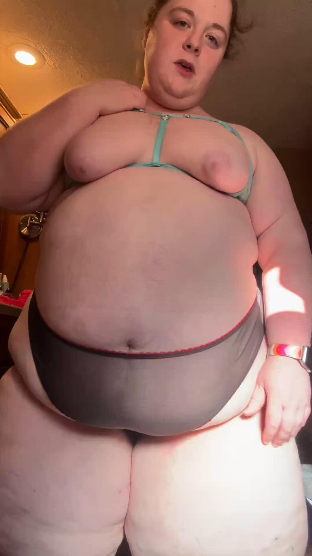 BBW porn video with onlyfans model strawberrycough <strong>@dottiemay</strong>